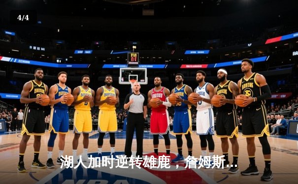 湖人加时逆转雄鹿，詹姆斯砍下三双率队迎四连胜 - 4